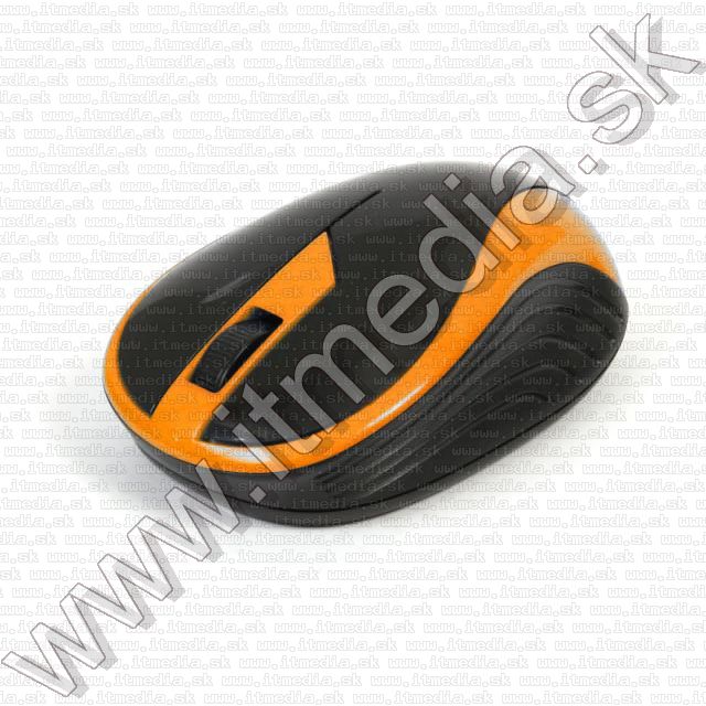 Image of Omega Optical Mouse WIRELESS (OM 415) 1000dpi Black-Orange (IT10888)